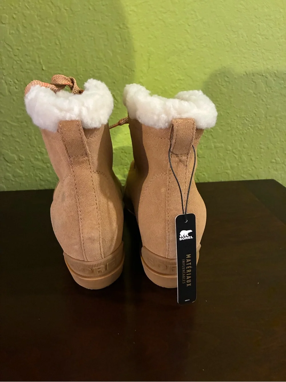Sorel suede uppers